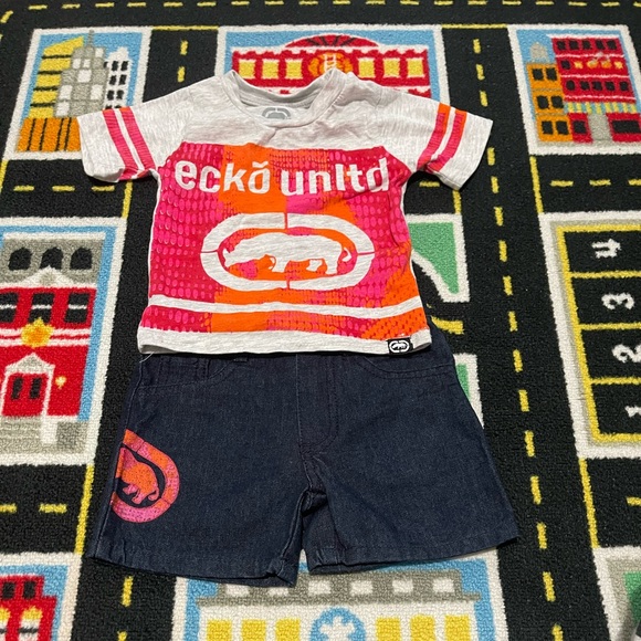 18 Months Boy Ecko Unlimited Short Set - Picture 2 of 5